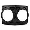DS18 EN-OSP62 - Universal Overhead Flat Mount Pod For Two 6.5” Speakers - Great for ATVs, UTVs, Golf Carts, Boats and more