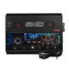 DS18 SMD-3000.1D - SMD Monoblock Amplifier with VM-1 Voltmeter and Digital LED Lights 3000W RMS at 1-ohm - Steve Meade Designs