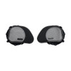 Diamond Audio DHDRG13 - 1998-2013 Harley Davidson® Road Glide Fairing Grills W/Diamond Logo (Pair) - DHDRG13