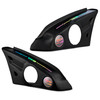 DS18 SLG-AR6V2 - Polaris Slingshot Arm Rest Empty Enclosure With Digital Led Lights fits 2 x 6.5" Speakers  | 2015 - Current