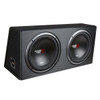 Cerwin Vega XE12DV - 12" XED Series Dual Vented Subwoofer Enclosure  - XE12DV