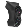 DS18 CA-X3WFCC66LD - Can-Am Maverick X3 (2017-Up) Waterfall Center Console Speaker Pod – Loaded with (2) NXL-IQ6/BK Speakers with LED Lighting