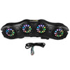 DS18 JL24-SBAR/BKLD - Jeep JL/JLU/JT 2024–Up Overhead Sound Bar – Loaded with 4 x 8” NXL-IQ8 Marine Speakers