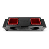 DS18 JSUB.2 - Jeep JKU/JLU Down Firing Subwoofer Enclosure 2 x 12"