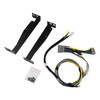 DS18 JK-SQBASSHARNESS - Jeep JK Plug and Play Harness for SQBASS Underseat Subwoofer