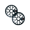 Cerwin Vega SM65FBB - 6.5" RPM Stroker Flush Mount Speaker Grill, Black (Pair) - SM65FBB
