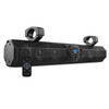 DS18 SB24BTX - 24" Marine Sound Bar Speaker System, 6 Speakers 600 Watts, Bluetooth® v5.0, Rotating Control Panel