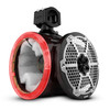 DS18 CF-X8TP.NS - NXL 8" Marine and Powersports Empty Tower LED RGB Lights -Black Carbon Fiber