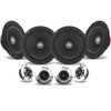 DB Drive PRO6K4MT - 6.5" 4-Midrange/4 Tweeter PRO Audio Component Kit