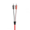 Cerwin Vega RV10 - 10Ft 2-Channel Dual Twisted RCA cable w/dual molded ends - RV10