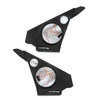 DS18 SLG-FKP8-20UP - Polaris Slingshot Front Kick Panel Speaker Pods – Empty Enclosure for 8" Speakers and 3.8" Tweeters | 2020 - Current