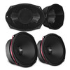 DS18 RY-HD69BAFFLE + PRO-SM69.2.2pk - 6x9” Motorcycle Audio Bundle – Shallow Water-Resistant Midrange Loudspeakers + Sealed ABS Baffles (Pair) | High Output, Easy Install