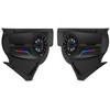 DS18 CA-X3FD6LD - Can-Am Maverick X3 Door Speaker Panels with 6.5" NXL-IQ6/BK and Digital LED Lighting
