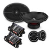 DS18 ZXI-692C - ZXI 6x9” 2-Way Component Speakers with Glass Fiber Cone | 120W RMS 4-Ohm