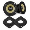 DS18 BRO-DA + DXQ3.5 - Bronco 6th Gen Dashboard Speaker Package - OEM Adapters & 3.5" Midrange Speakers