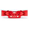 DS18 JK-SBAR/RD - Jeep JK/JKU Overhead Bar System Fits 4 X 8" Speakers, 4 X Tweeters and 2 X Drivers -Red