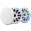 DS18 NVY-M6DC/WH - 6.5” Marine Grade Hybrid Coaxial Speaker With Neodymium Magnet, Kevlar Cone, and Compression Driver | 200W RMS 4-Ohm