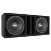 DS18 ENS-PRO1.5KP210LD - PANCADAO Ported Box with 2 X 10" Mid-Bass PRO-1.5KP10.4 Loaded