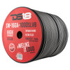 DS18 SW-16GA-1000SLVB - 16-GA Speaker Wire 1000 Feet -Silver and Black