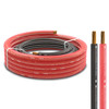 DS18 _@@@PW-OFC4GA-5BK/20RD@@@ - 4-GA Ultra Flex OFC Ground Power Cable 5 Ft Black and 20 Ft Red Kit