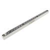 DS18 DBAR-2 - Chrome Plated Distribution Bar Block 3x 1/0-GA and 15 x 2/0-GA Direct Bolt Down Type 19" Long