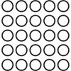 James Gasket #JGI-11101 - Rocker Arm Shaft Lower and Upper Pushrod O-Ring - '57-'85 Sportster/'66-'84 Shovelhead