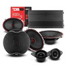 DS18 VS-TACOMABEST - DS18 2005-2021 Toyota Tacoma Double and Access Cab Front and Back Doors Speakers Best Upgrade/Replacement Package 1800 Watts