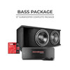DS18 ZR212LD-PKG - DS18 ZR212LD-PKG Bass Package 2 x ZR12D4 12" Subwoofers In a Ported Box 3200 Watts with ZR2000.1D Class D 1-Channel Amplifier, and Ampkit0