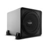 DS18 SQ82 - Dual 8" Loaded High End Aluminum Subwoofer Enclosure 300 Watts Rms