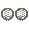HEX Speaker Grills Color Matched For 2014+ Electric Glide / Street Glide Inner Fairing