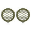 HEX Speaker Grills Color Matched For 2014+ Electric Glide / Street Glide Inner Fairing