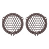 HEX Speaker Grills Color Matched For 2014+ Electric Glide / Street Glide Inner Fairing