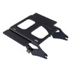 Black Detachable Two Up Rear Tour Trunk Pack Mounting Rack For '09Up Harley Touring