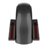 Color Matched Holeshot Chopped Rear Fender for '09-'23 Harley Touring