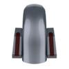 Color Matched Holeshot Chopped Rear Fender for '09-'23 Harley Touring