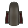 Color Matched Holeshot Chopped Rear Fender for '09-'23 Harley Touring