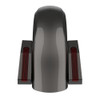 Color Matched Holeshot Chopped Rear Fender for '09-'23 Harley Touring