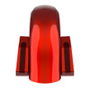 Color Matched Holeshot Chopped Rear Fender for '09-'23 Harley Touring