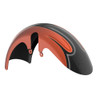 Color-Matched 18" Wide Fat Tire Front Fender for '23.5Up Harley Touring