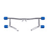 Chrome ProTek Front Performance High Way Peg Two Step Crash Bar for Harley Touring