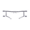 Chrome ProTek Front Performance High Way Peg Two Step Crash Bar for Harley Touring