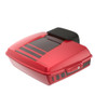 Advanblack Ridgeline Chopped Rear Tour Trunk Pack For '97-'26 Harley Touring
