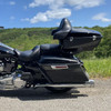 Color Matched King Tour Pack w/ Full Backrest & Chrome Hardware for Harley® Touring '97-'26