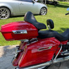Color Matched Chopped Tour Pack w/ Full Backrest & Chrome Hardware for Harley® Touring '97-'26