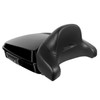 Color Matched Chopped Tour Pack w/ Full Backrest & Black Hardware for Harley® Touring '97-'26