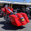 Color Matched Dual Blocked Extended 4" Stretched Saddlebags for Harley® Touring '14-'23