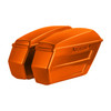 Color Matched Chopped Hardline Saddlebags for Harley® Touring '14-'23