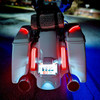 Color Matched Stretched Rear Fender System for Harley® Touring '14-'23