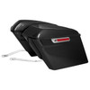 Color Matched Stretched Saddlebag Conversion Kit w/ Chrome Hardware for Harley® Softail '84-'17