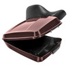 Color Matched Chopped Tour Pack w/ Full Backrest & Black Hardware for Indian® '14-'25